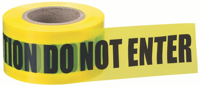 Transparent Caution Tape - Label Clipart (700x560), Png Download