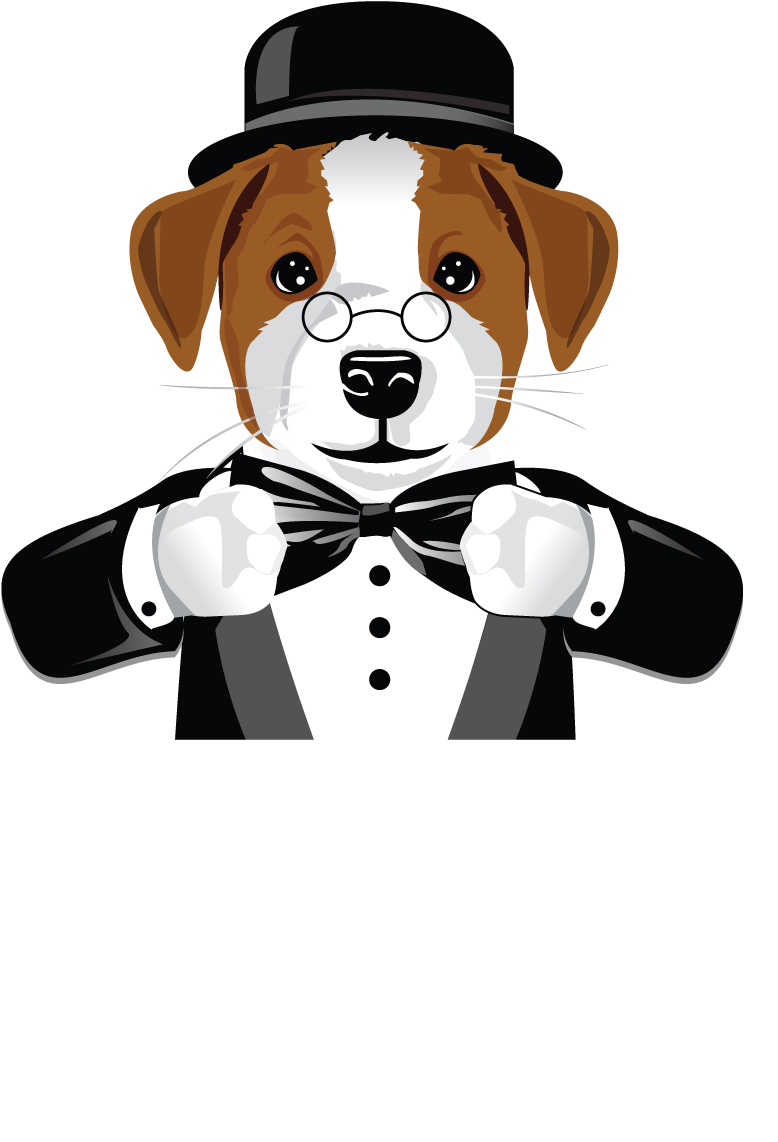 Polished Puppy Helping Puppies Reach Their Full Potential - Cartoon Clipart (1200x1500), Png Download