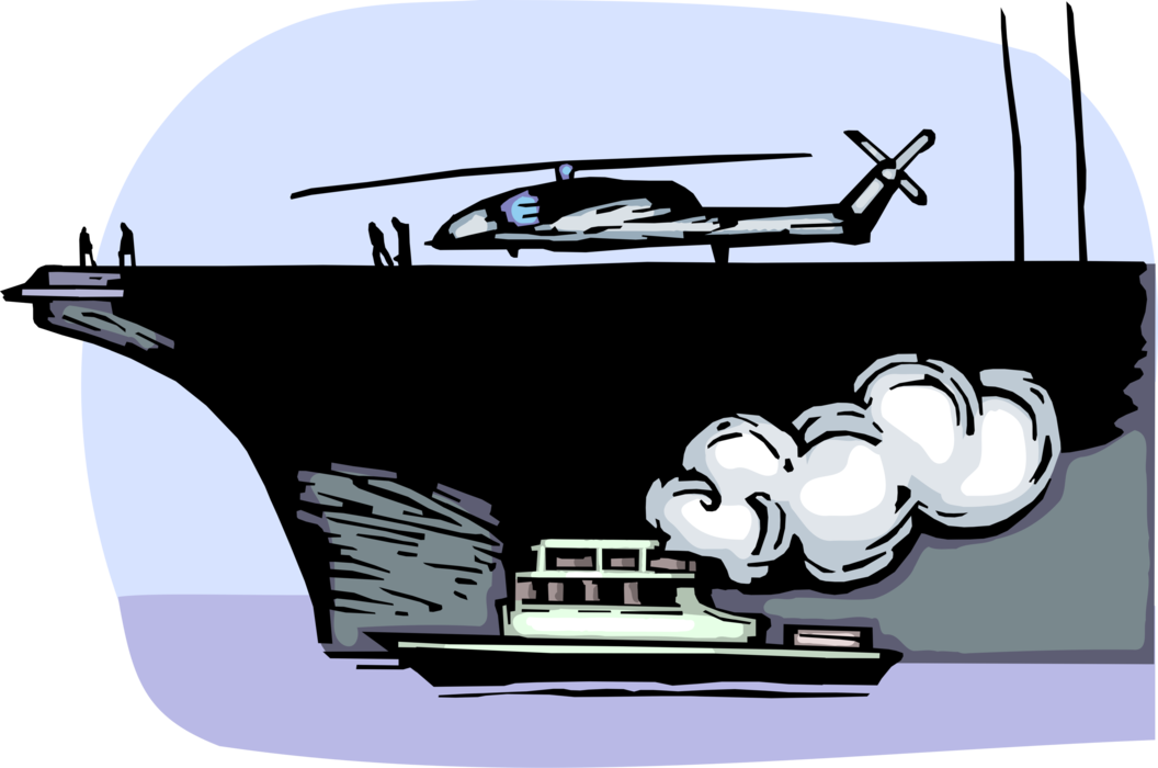 Vector Illustration Of United States Naval Aircraft Clipart (1056x700), Png Download