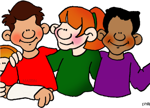 Friends Clipart Discussion - Clipart Hang Out With Friends - Png Download (640x480), Png Download