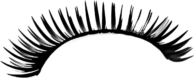 Eyelash Clipart Transparent Pencil And In Color Eyelash - Pestañas Postizas Png (1024x746), Png Download