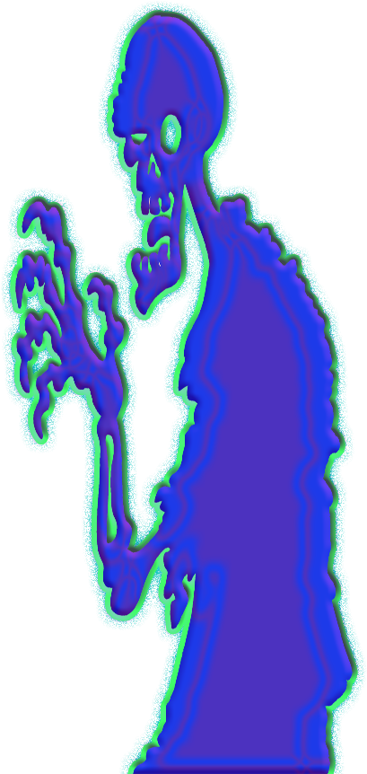 Horror 1987 - Clipart (424x877), Png Download