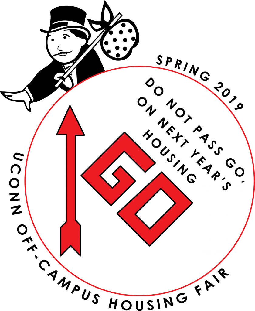 2019 Off-campus Housing Fair ~ Do Not Pass Go - Cartoon Clipart (840x1024), Png Download