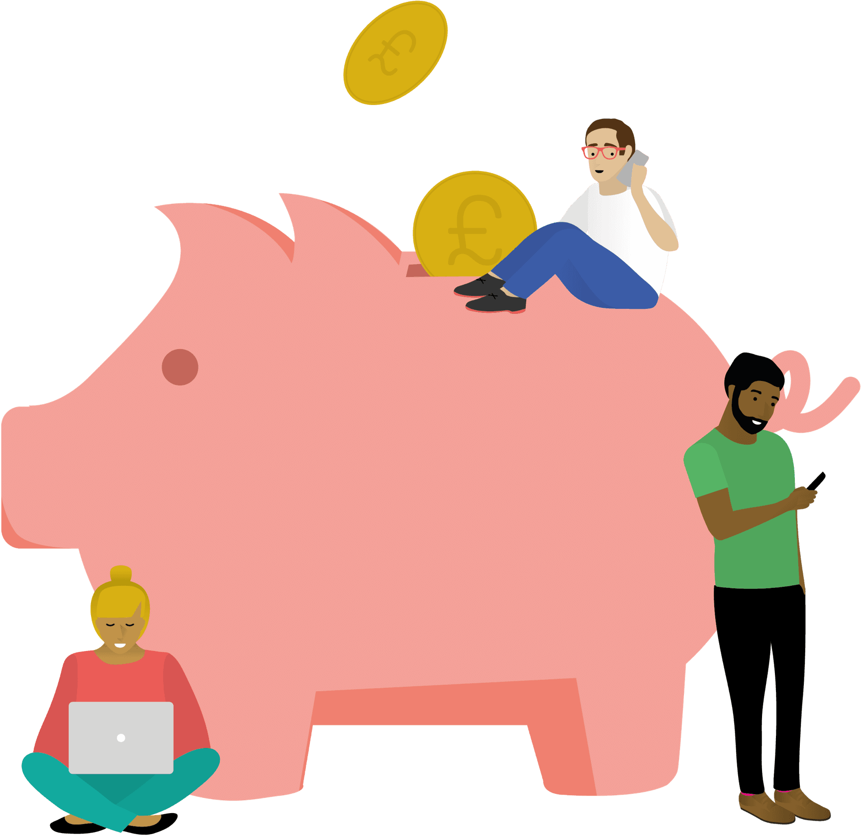 Cloudtalk Gives You Everything You Need In An Easy Clipart (1731x1681), Png Download