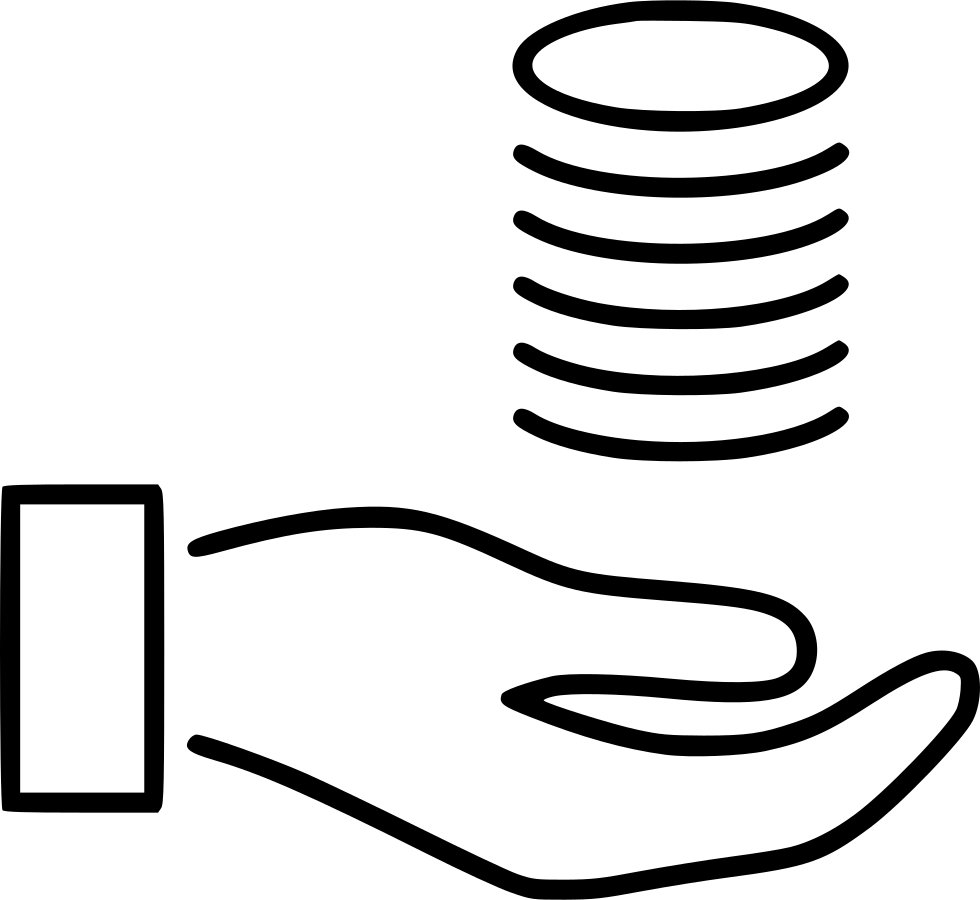 Money Salary Earn Income Pay Earnings Comments - Line Art Clipart (980x900), Png Download