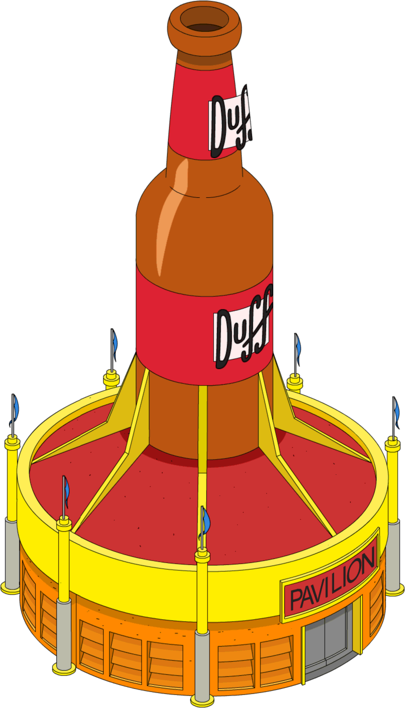 Click On Homer To Continue - Simpsons Tapped Out Duff Clipart (805x1406), Png Download