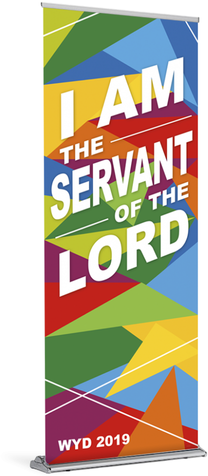 Celebrate Wyd 2019 With A Banner - Rosemary Casals Clipart (1024x1024), Png Download