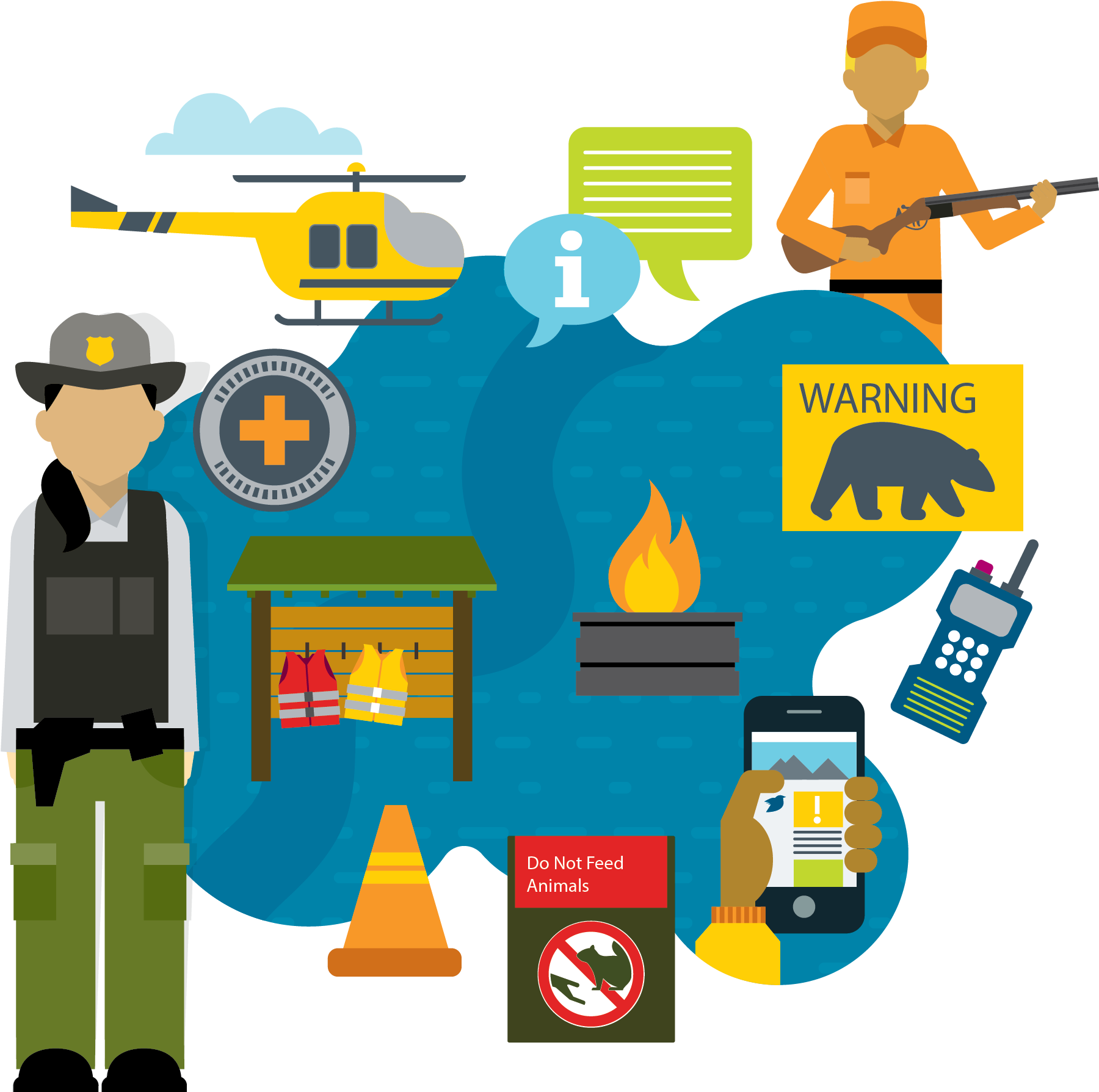 We Promote Safe And Responsible Enjoyment Of Our Parks Clipart (1828x1828), Png Download