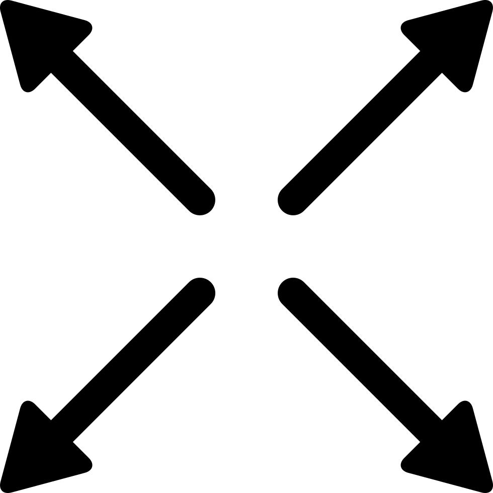 Png File - Arrows Icon Clipart (980x980), Png Download