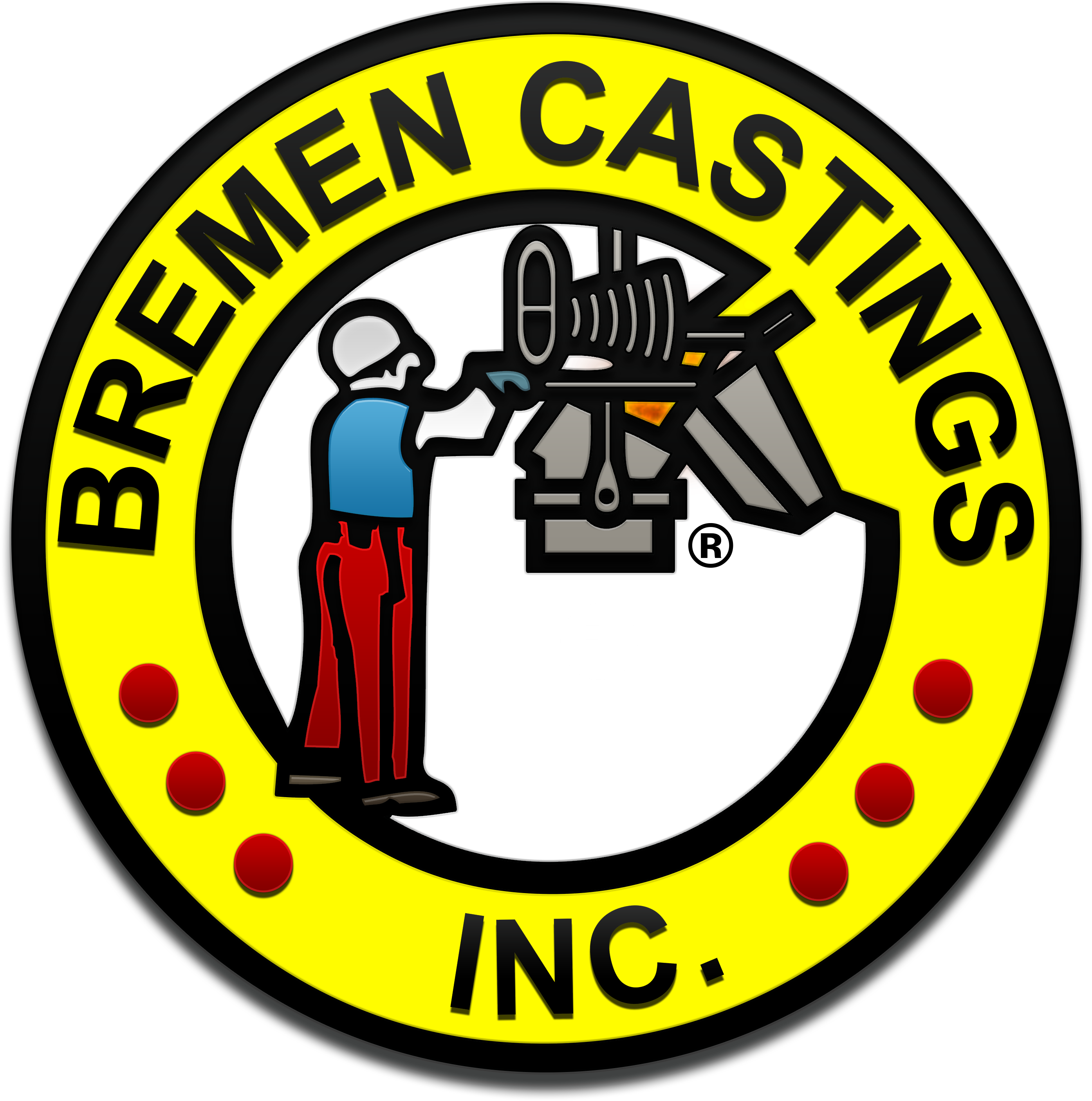 Logo - Bremen Castings Clipart (3000x3000), Png Download