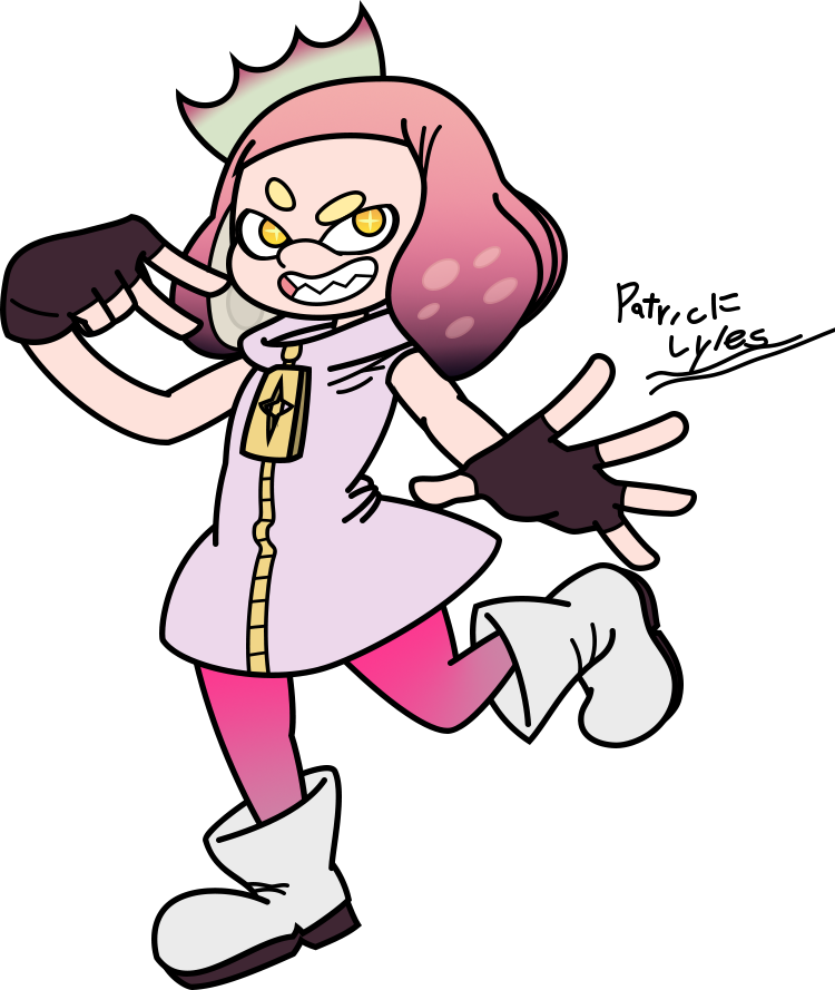 Clothing Pink Fictional Character Clip Art Cartoon - Cartoon - Png Download (750x889), Png Download