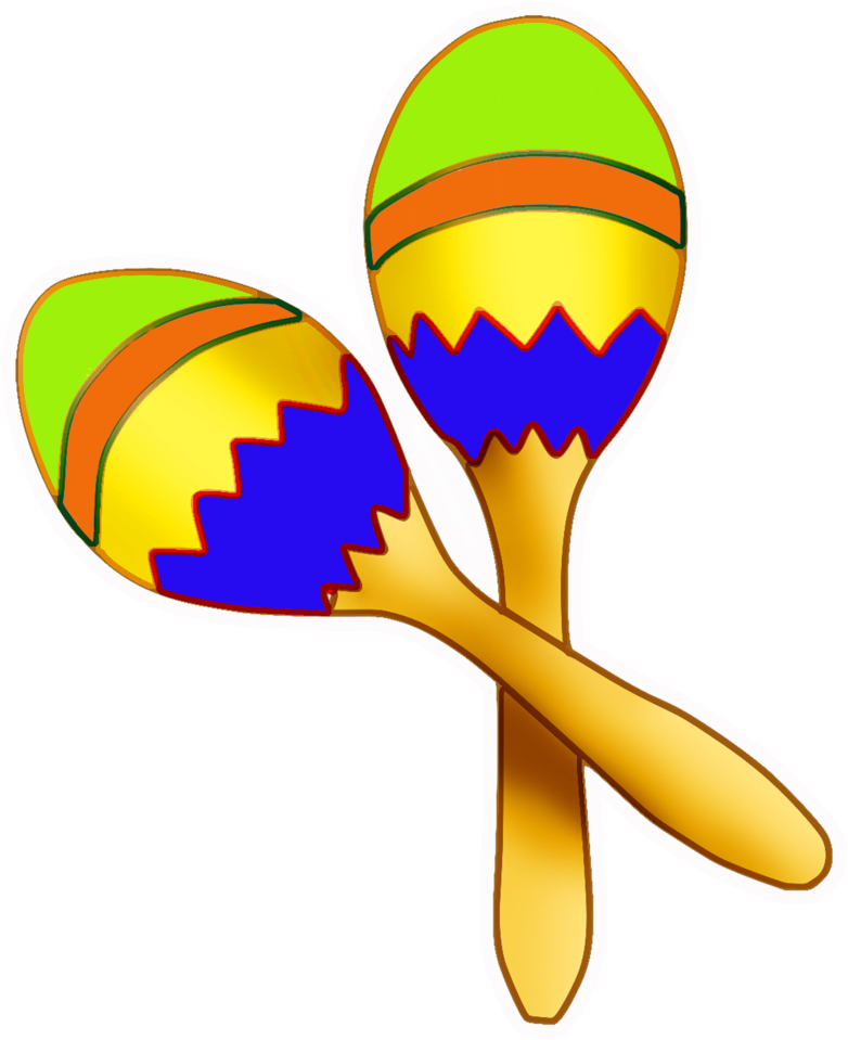 Maracas - Maracas Clipart (829x1024), Png Download
