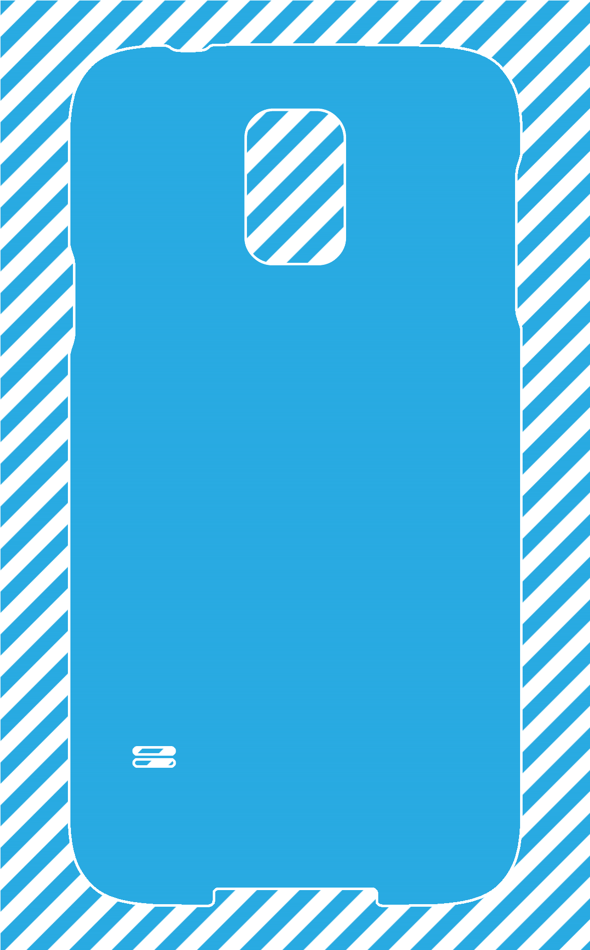 Samsung Galaxy S5 Casesamsung S5 Casecase Mask - Iphone Clipart (1182x1896), Png Download