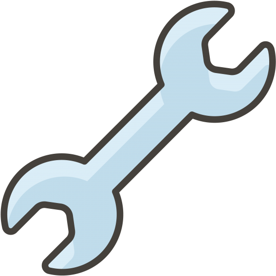 Wrench Emoji - Kunci Inggris Png Clipart (866x650), Png Download