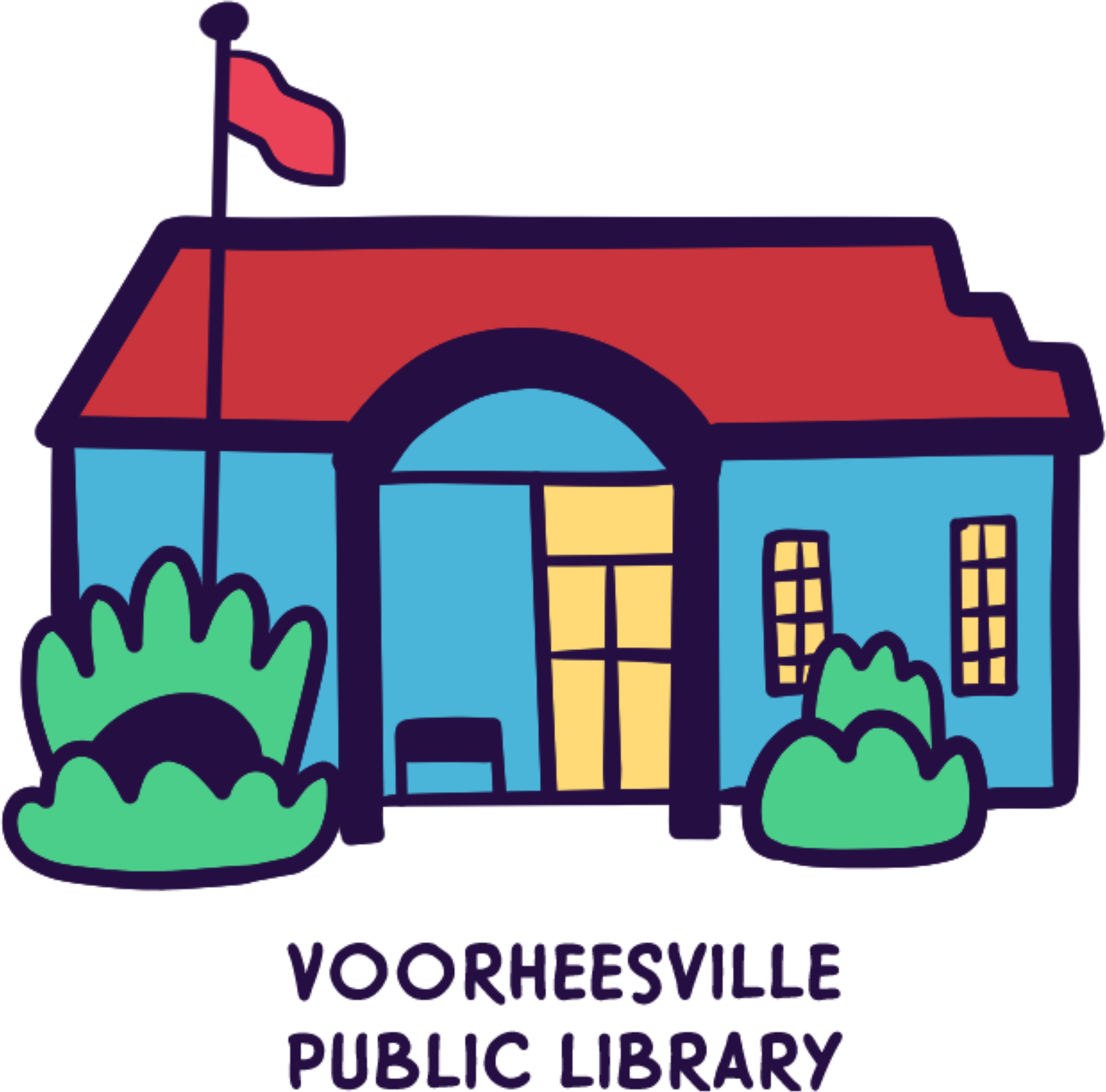 Voorheesville Public Library Clipart (2166x2138), Png Download