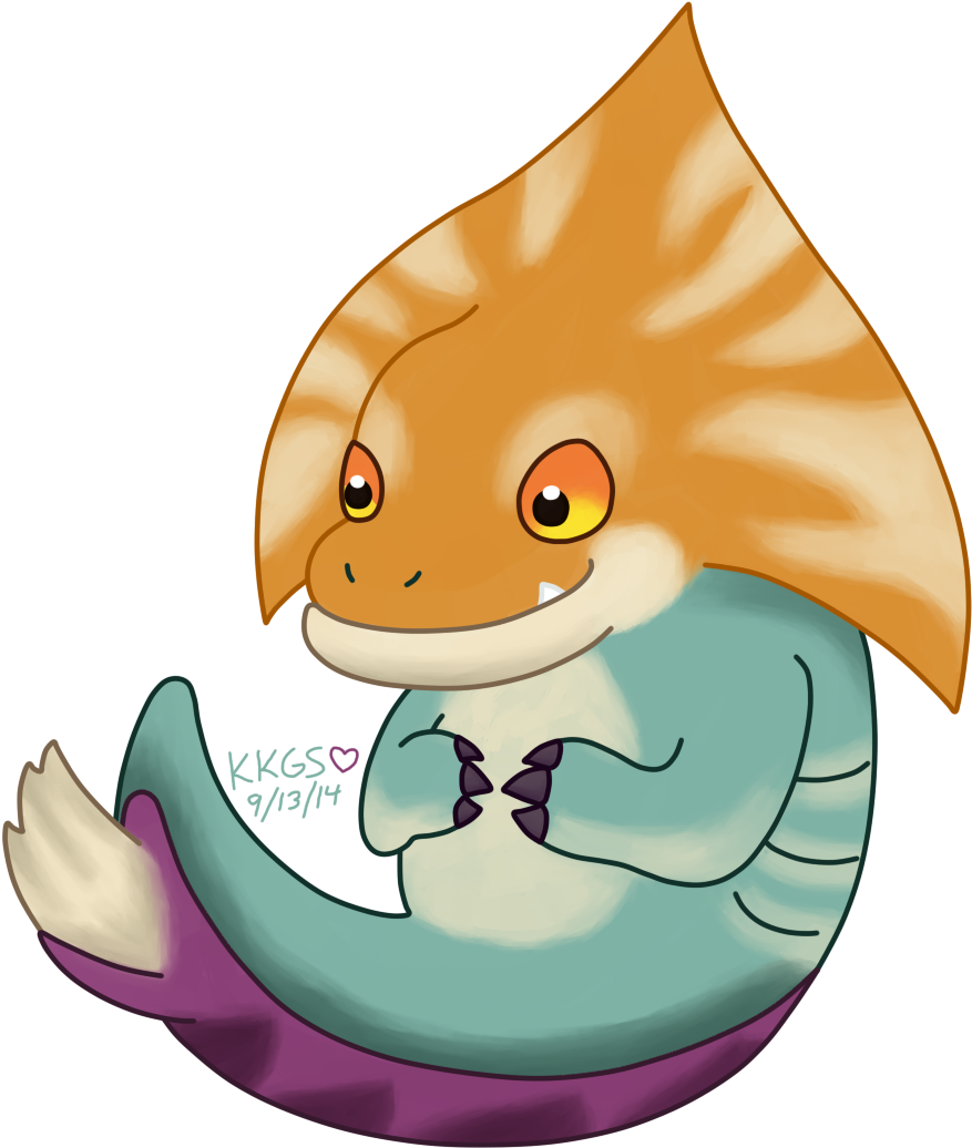 A Very Small Slithereen By Kokorogensou - Cartoon Clipart (915x1071), Png Download