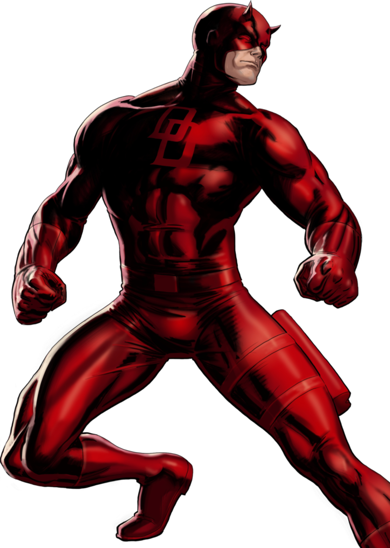 Daredevil Png Photos - Daredevil Marvel Avengers Alliance Clipart (800x1122), Png Download