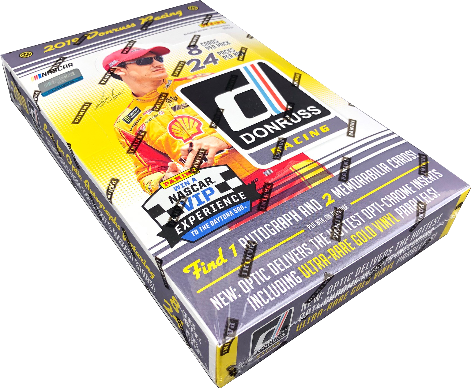 19 Panini Donruss Racing - Flyer Clipart (1538x1268), Png Download