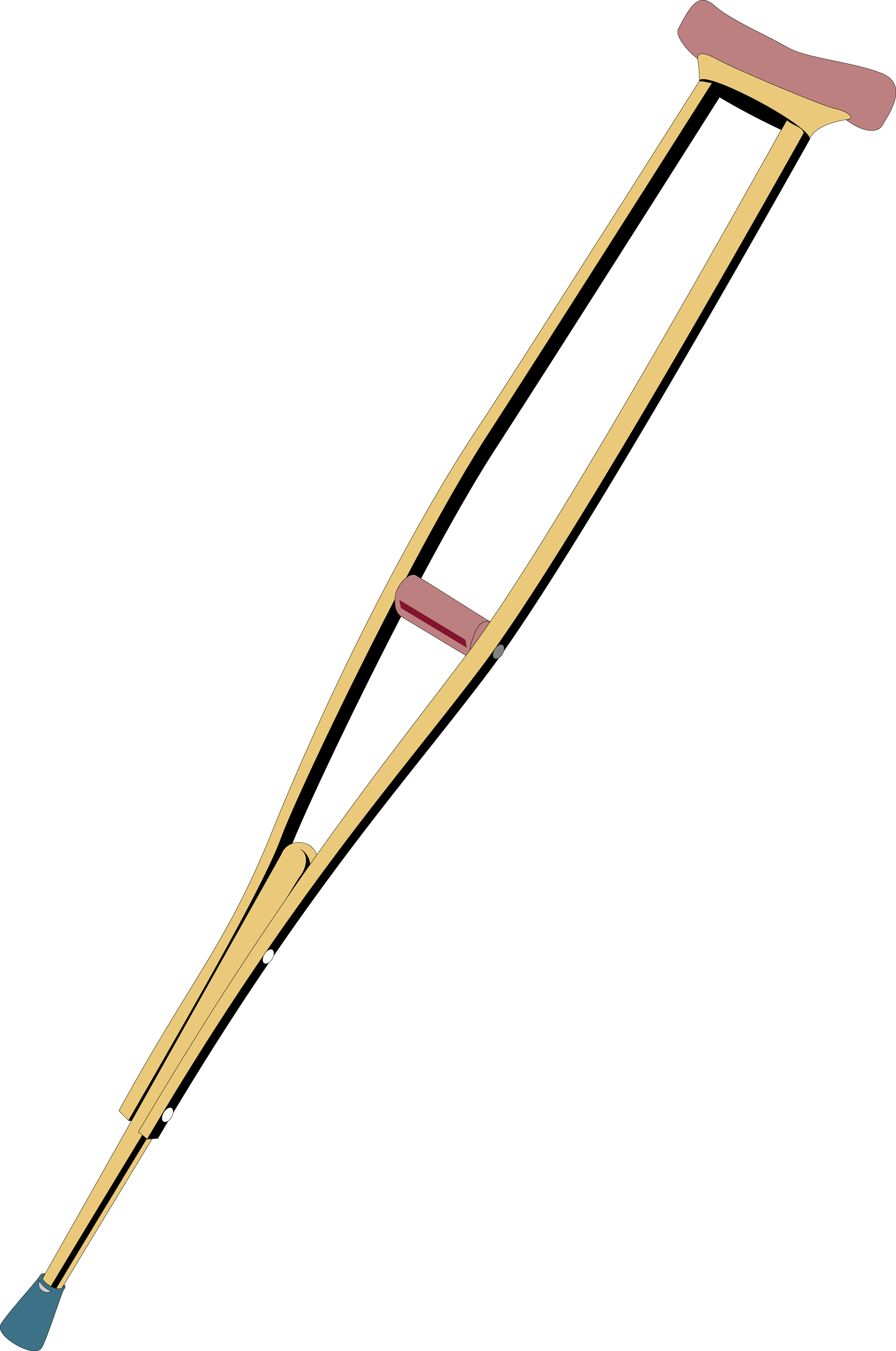 Crutches Png, Download Png Image With Transparent Background, - Crutch Png Clipart (800x1206), Png Download