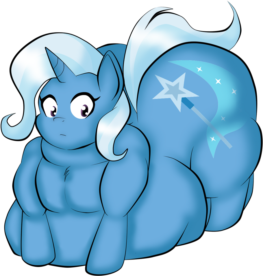 Mad'n Evil, Belly, Expansion, Fat, Female, Flank, Impossibly - Cartoon Clipart (1113x1024), Png Download