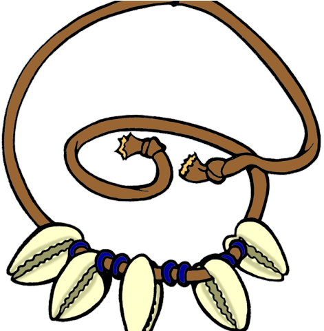 Necklace Clipart Seashell Necklace - Png Download (640x480), Png Download