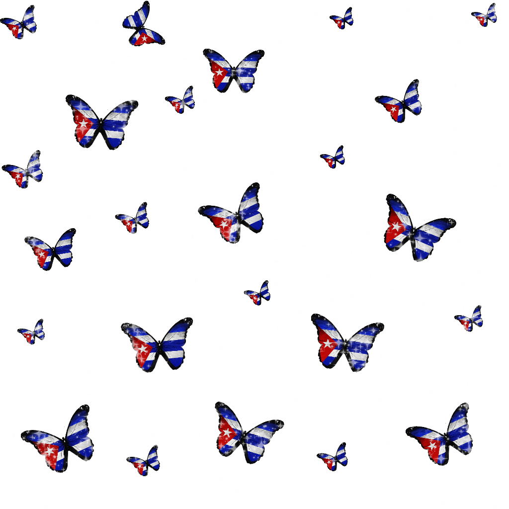 Cuba Cubana Habanera Butterflies Mariposas - Papilio Machaon Clipart (1024x1024), Png Download