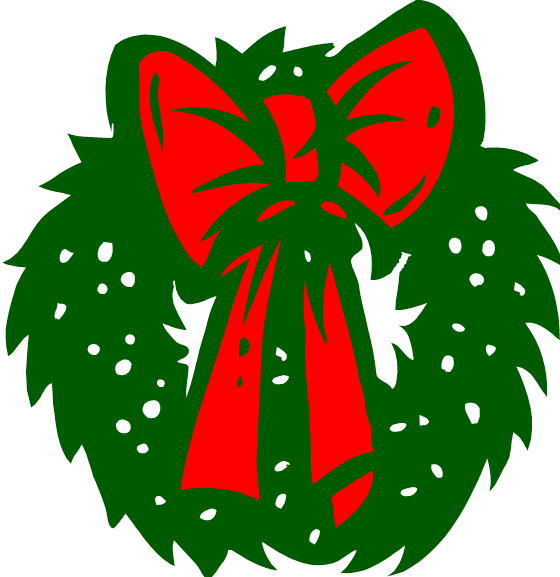 In Our Wreath Decorating Workshop, Families Are Encouraged Clipart (560x577), Png Download