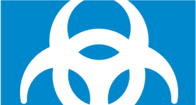 Poor Waste Management In 280 Hospitals - Circle Clipart (1000x360), Png Download