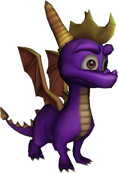 There's A Ps2 Model Here - Model Resource Spyro Clipart (750x650), Png Download
