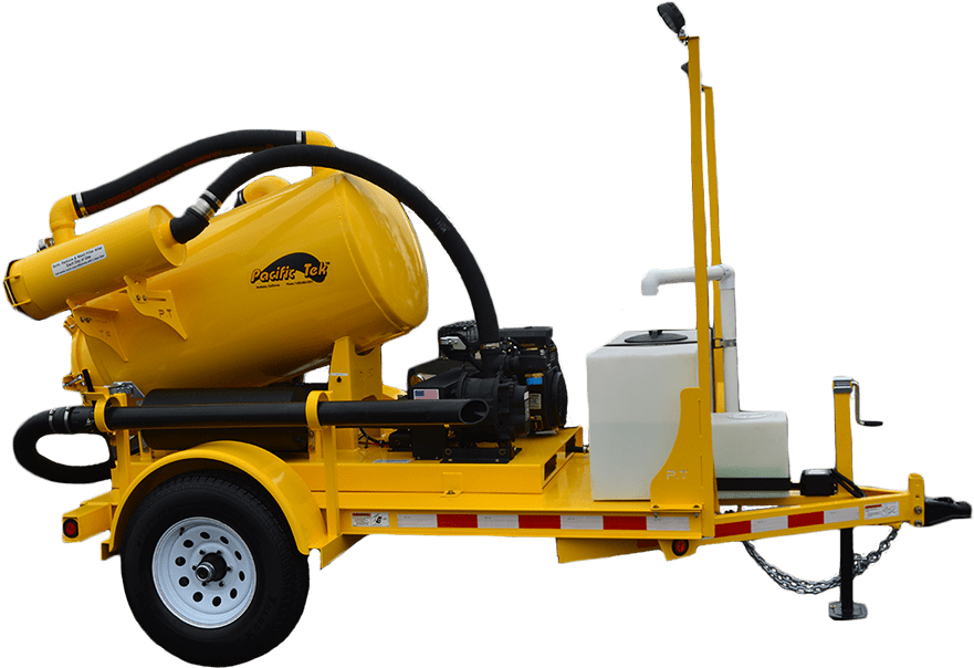 Vacuum Excavation Trailer Clipart (900x676), Png Download