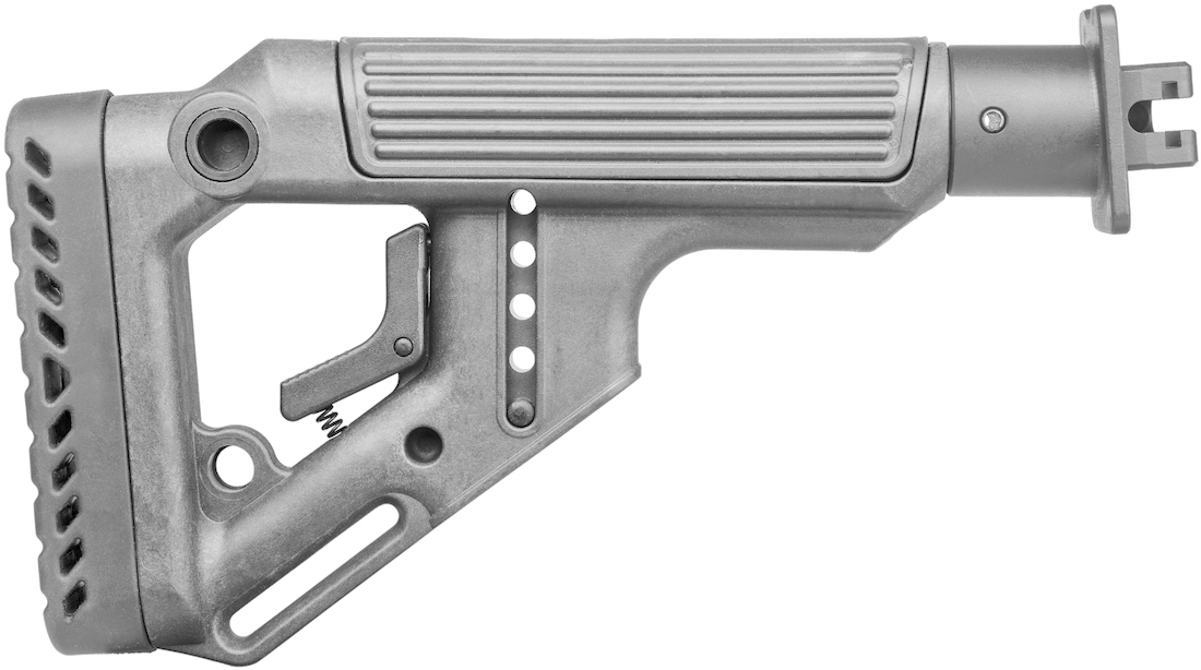 Fab Defense Folding Buttstock W/ Cheek Piece For Vepr - Fab Defense Mp5 Stock Clipart (1280x781), Png Download