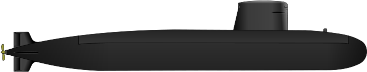 Submarine Png Clipart (800x420), Png Download