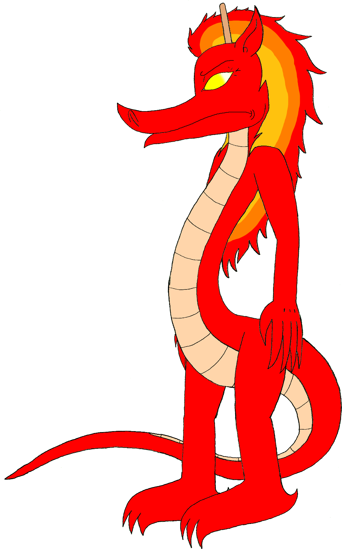 Xiao Hu - Cartoon Clipart (1160x1816), Png Download