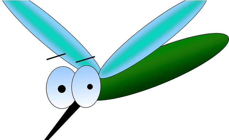 Mosquito Clipart (772x456), Png Download