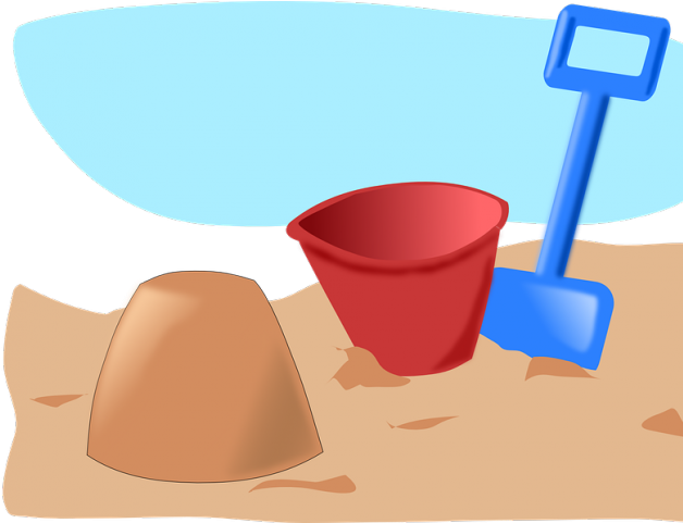 Sand Clipart Sand Toy - Sand Play Clipart Transparent Background - Png Download (640x480), Png Download