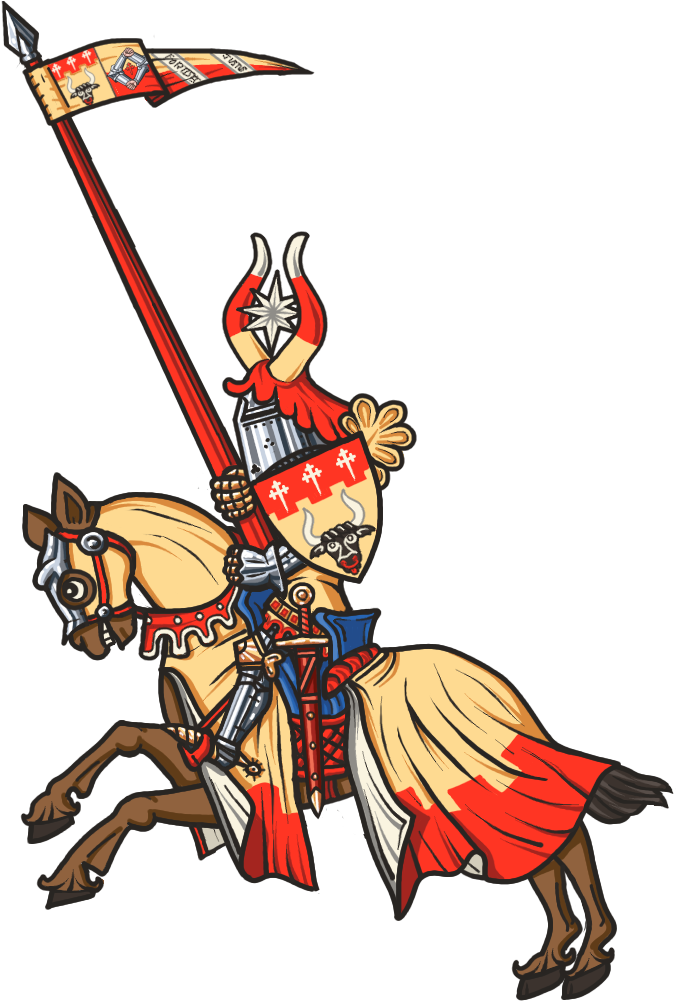 Pin By Michael Medvedev On Maxima Variaque - Heraldic Knight Clipart (720x1100), Png Download