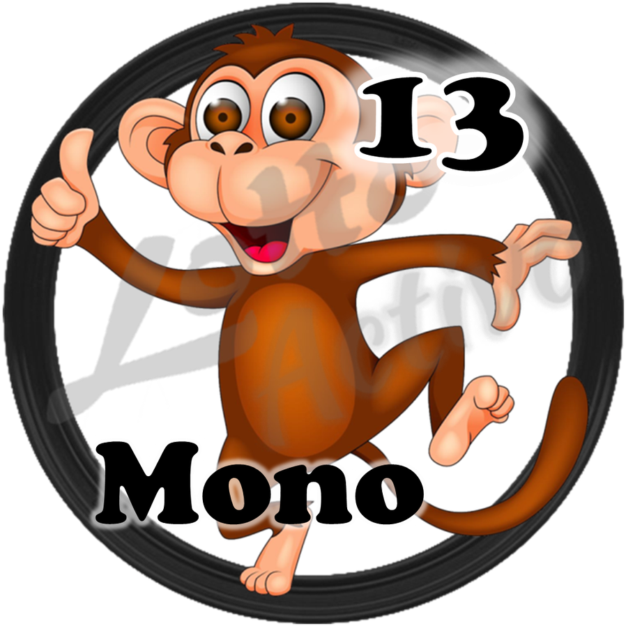 Lottoactivo On Twitter - Cartoon Monkey Clipart (1200x1012), Png Download