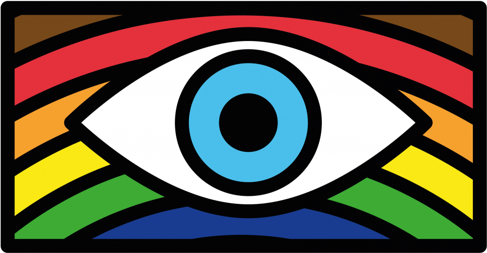 Dolly-rose Campbell Flies The Flag For Manchester Pride - Circle Clipart (1414x1000), Png Download