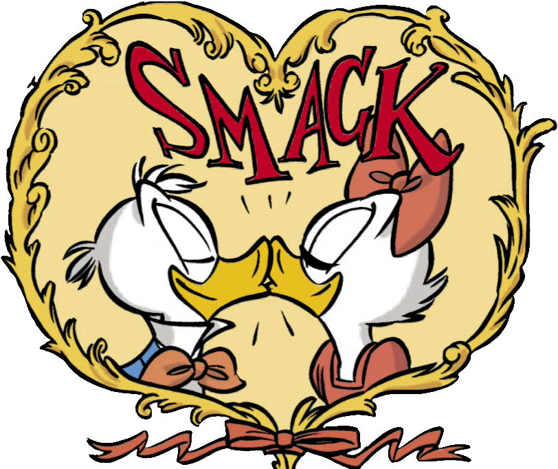 Donald Duck Daisy Duck Topolino Disney Pride And Prejudice Clipart (831x685), Png Download