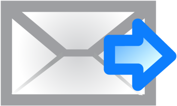 Forward Email Icon Png Clipart (600x600), Png Download