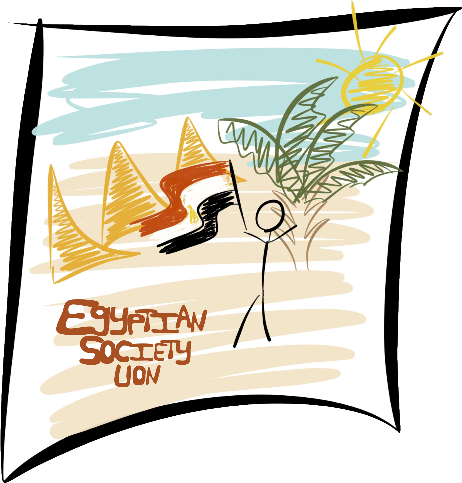 The Egyptian Society Operates Under The Administration Clipart (1942x2006), Png Download