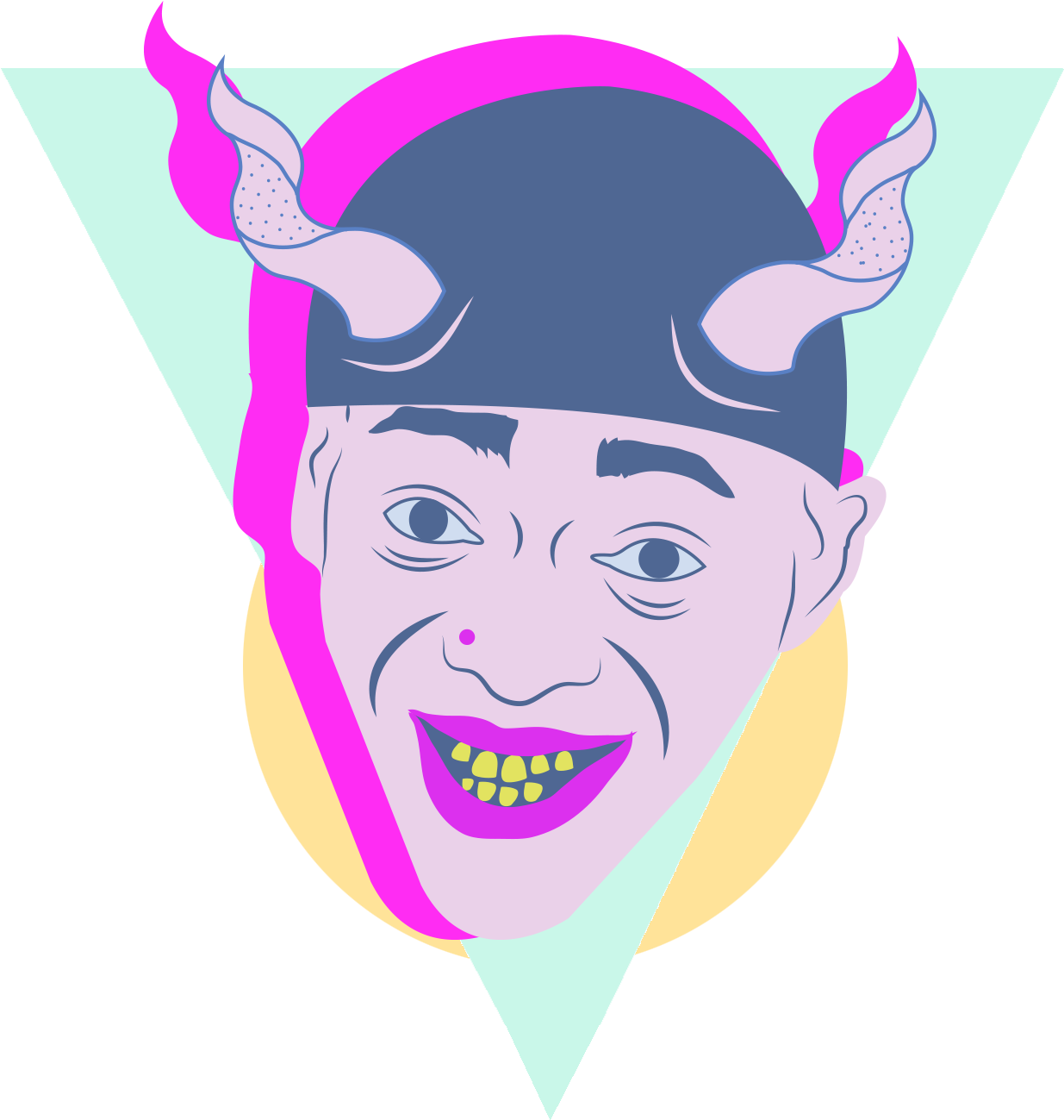 Flavor Flav, “flavor Of Love” - Cartoon Clipart (1366x1366), Png Download