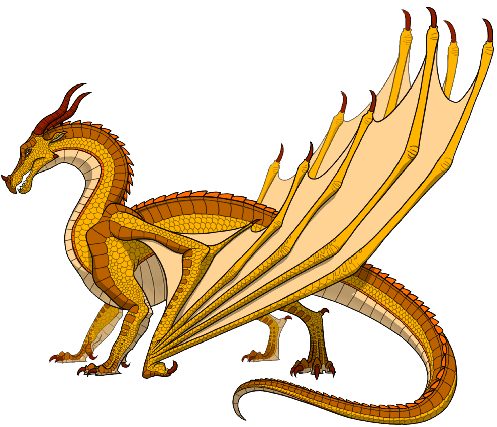 Flashover - Wings Of Fire Dragons Skywing Clipart (1076x852), Png Download