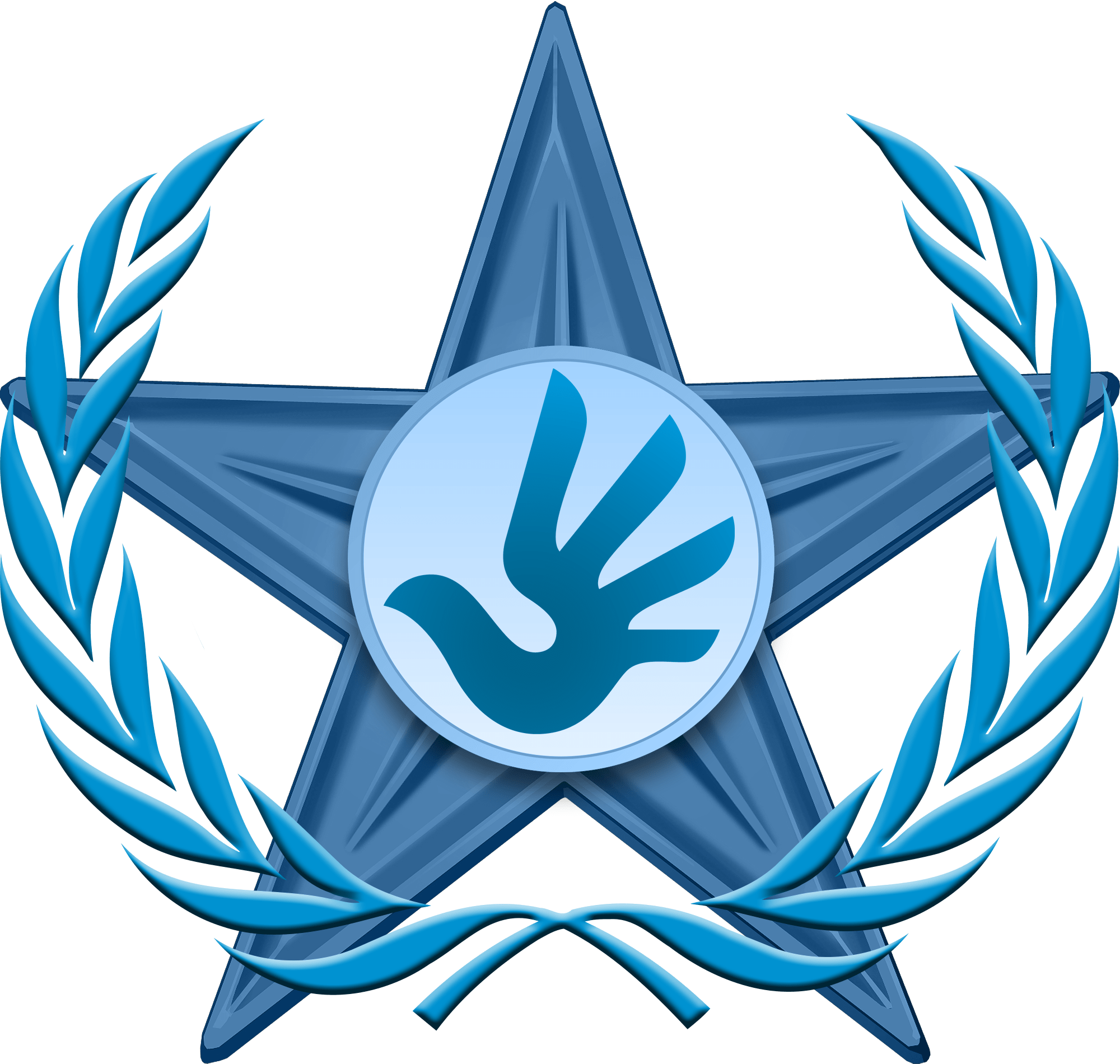 The Sullivan County Human Rights - Laurel Wreath Clipart (2000x1900), Png Download