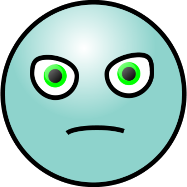Angry Face Clip Art - Semeuse - Png Download (600x598), Png Download