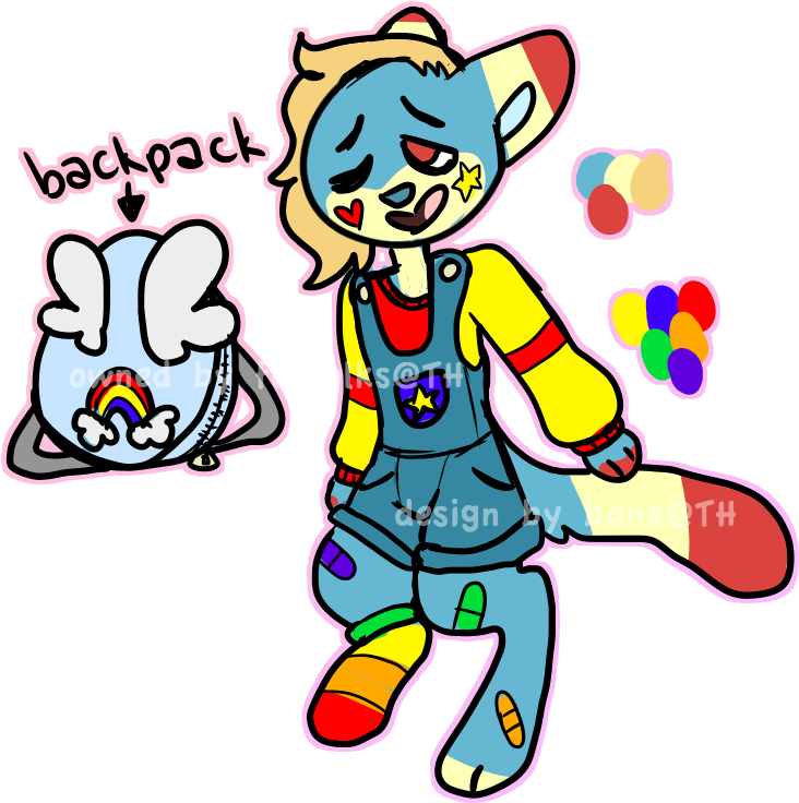 [c] Rainbow Brite - Cartoon Clipart (777x745), Png Download