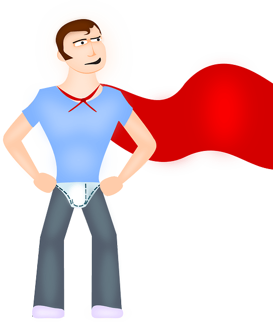 Inbox Zero Superhero My 8 Step Inbox Productivity Hack - Cueca Por Cima Da Calça Clipart (543x640), Png Download