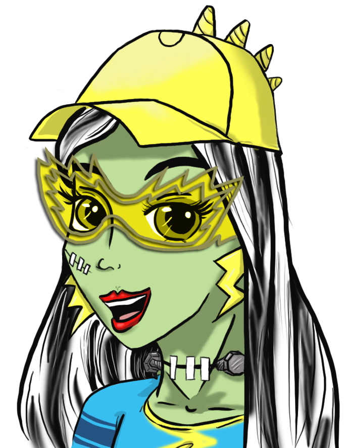 I Loved Monster High It Made Me Very Sad To See That - Cartoon Clipart (796x969), Png Download