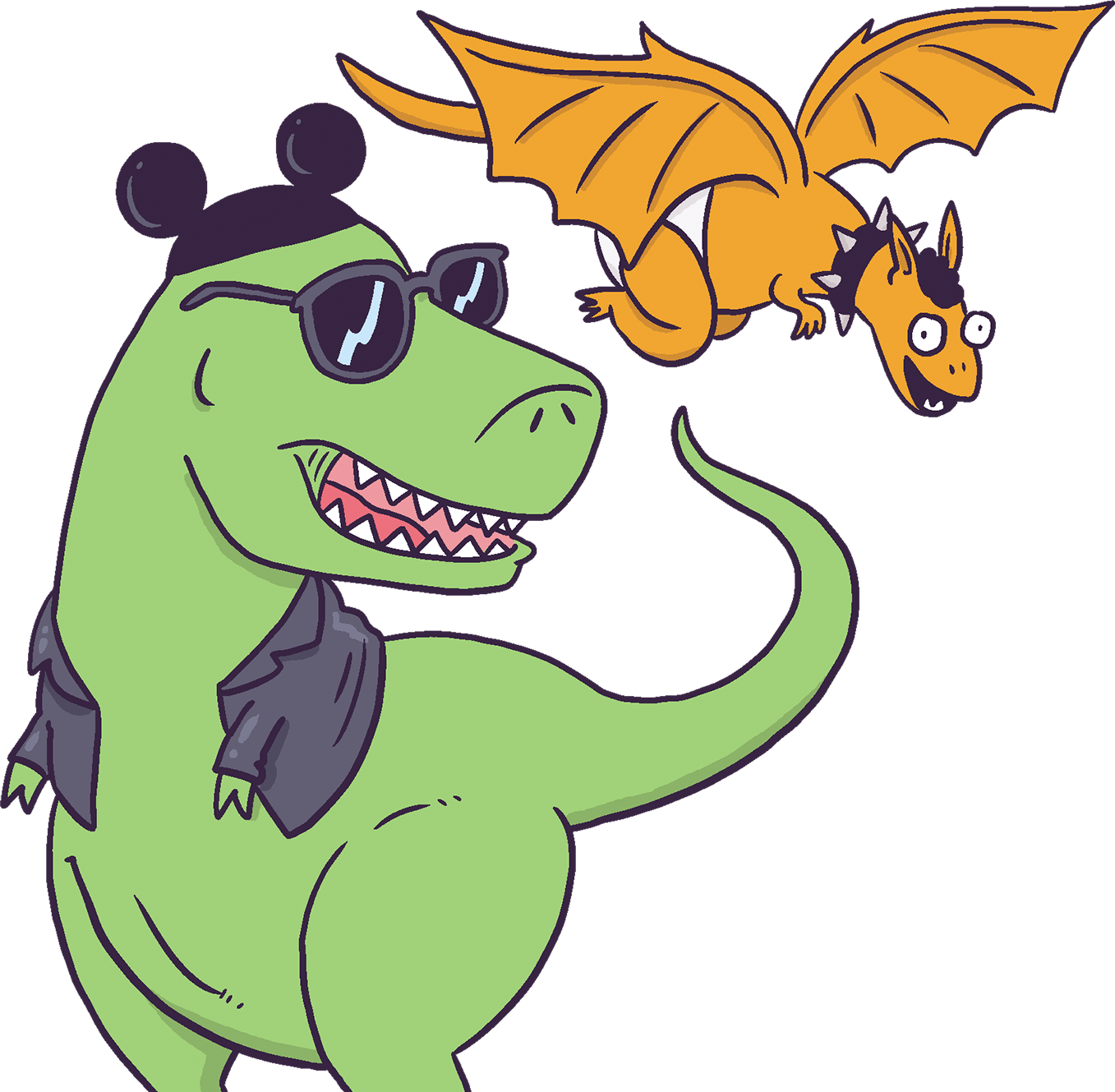 Contact Us - Cartoon Clipart (1357x1329), Png Download