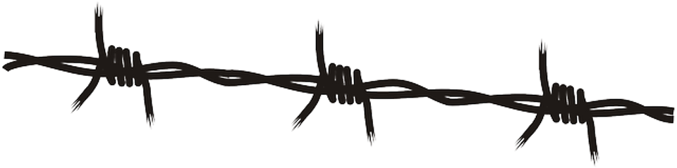 Clipart Barbed Wire - Png Download (960x480), Png Download